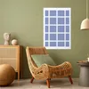 Posterpapier Poster - White Lines - a grid with large gaps Produktbild-Vorschau 2