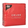Papstar Prägeservietten rot 33 cm x 33 cm 1 lagig 100 Stück Produktbild-Vorschau 3