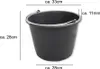 10 secchi da cantiere Bradas KTW20, 20 litri, PVC, nero Anteprima dell’immagine prodotto 19