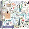 GIBSONS puzzle mapa Londýna 1000 dílků Náhled obrázku produktu 2