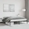 A bedroom scene with a bed frame and bedding. Podgląd zdjęcia produktu