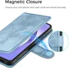 Samsung Galaxy A54 5G Hülle Wallet Cover Himmelblau EASDNB Produktbild-Vorschau 5