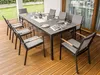 BELIANI Gartentisch Grau Kunstholz und Aluminium Ausziehbar Produktbild-Vorschau 5