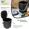 Biomülleimer mit Deckel, nachhaltig, geruchsdicht, HMF Produktbild-Vorschau 2