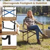 Skladací režisérsky stolička COSTWAY, kempingová stolička s Náhľad obrázku produktu 5