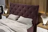 KAWOLA Bett ANNY Polsterbett Velvet purple 200x200cm Produktbild-Vorschau 3