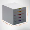 Durable 7605-27 Varicolor Schubladenbox 5 Schubladen - Produktbild-Vorschau 56