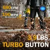 Akku Laubbläser 5 Stufen + Turbo, 306 km/h Produktbild-Vorschau 2