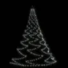 vidaXL Choinka na ścianę z metalowymi haczykami 260 LED Podgląd zdjęcia produktu 1