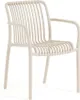 Set da balcone con tavolo rotondo Ø 60 cm in acciaio e 2 Anteprima dell’immagine prodotto 6