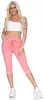 Caprihose Kurze Sommerhose mit Stretch 36 bis 48 Produktbild-Vorschau 3