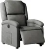 vidaXL Fauteuil relax électrique gris foncé Tissu Voir les images du produit 8