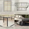 tectake® Bett Kyoto Belastbarkeit 250 kg, bodenschonende Produktbild-Vorschau 4
