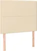 Boxspringbett mit Matratze Creme 100x200 cm Stoff Produktbild-Vorschau 5