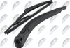 NTY EWB-ME-004 Wischerarm Scheibenwischerarm Hinten passend Produktbild-Vorschau 5