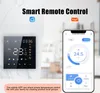 A smart thermostat device and a smartphone displaying a smart thermostat app. Náhled obrázku produktu