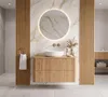 Rodan Mobile Sottolavabo 60cm - Sospeso - Scanalato Rovere Anteprima dell’immagine prodotto 2