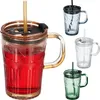 set di 4 bicchieri relaxdays con manico Anteprima dell’immagine prodotto 1