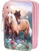 Depesche 3-Fach Federtasche Miss Melody FLOWERS Rosa Produktbild-Vorschau 7