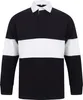 Front Row Uni Rugbyshirt mit Kontraststreifen RW6649 (2XL) Produktbild-Vorschau 1
