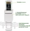 6x Netzwerkstecker CAT6A RJ45 Werkzeuglose Montage CAT7 Produktbild-Vorschau 9