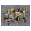 FOTOTAPETE Abstrakt Blumen 450x315 cm 3D VLIES Tapete Produktbild-Vorschau 3