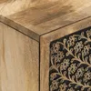 vidaXL Armoire d'appoint 60x33x75 cm bois massif mangue Voir les images du produit 8