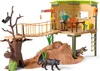 A toy playset depicting a wildlife adventure station with various animals and a ranger figure. Anteprima dell’immagine prodotto