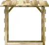 Pergola con tetto 100x90x100 cm Legno di pino impregnato Anteprima dell’immagine prodotto 5