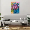 Bilder auf glas - Einteilig - Blumenstrauß Blumen Öl - Produktbild-Vorschau 6