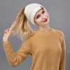 Háčkovaná čepice s culíkem, dámská čepice - BEANIEHUT White Náhled obrázku produktu 10