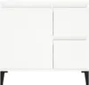 vidaXL Szafka łazienkowa biała 65x33x60 cm materiał Podgląd zdjęcia produktu 7