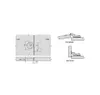 GTV Topfband Hydraulisch Dämpfer Scharnier Topfscharniere 4 Produktbild-Vorschau 5