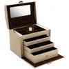 Friedrich23 - Sieradendoos, Cordoba, leer, beige, Productafbeelding-voorbeeld 4