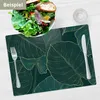 Tischsets | Platzsets abwaschbar – Tropische Blätter mit Produktbild-Vorschau 4