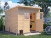 Gartenhaus Lenn 4 19 mm natur Produktbild-Vorschau 1