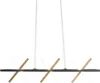 Näve Leuchten LED Pendelleuchte "CADICE" l: 100cm gold LED Produktbild-Vorschau 3
