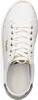 A top-down view of a white Guess sneaker with gold accents. Produktbild-Vorschau