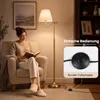 COSTWAY stojacia lampa, výška 158 cm, s látkovým tienidlom, Náhľad obrázku produktu 4