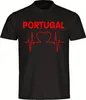multifanshop Herren T-Shirt - Portugal - Herzschlag, Produktbild-Vorschau 1