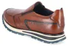 Bugatti Herren Slipper Braun Glattleder Größe: 41 Produktbild-Vorschau 3