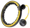 HHM21 Hula Hoop TPE, zwart-geel, met magneten en gewicht, Productafbeelding-voorbeeld 1