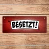 Besetzt oder Frei Wendeschild mit Kordel im Comic-Stil Produktbild-Vorschau 7