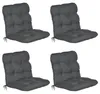 Beautissu 4er Set Niedriglehner Auflagen Set Flair NL, Produktbild-Vorschau 1