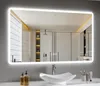 Badspiegel-mit-Beleuchtung 150x90cm - Badezimmerspiegel LED Produktbild-Vorschau 1