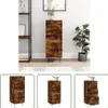 The Living Store Sideboard Räuchereiche 34,5x34x90 cm Produktbild-Vorschau 10