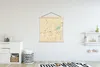 MuchoWow® Textilposter Karte - Bad Oeynhausen - Karte - Produktbild-Vorschau 2