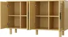 UnboxG Massivholz Sideboard 140x40x80 cm Eiche – 4 Türen Produktbild-Vorschau 11