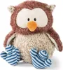Nici Gufo Oscar con testa ruotabile in peluche 50 cm Anteprima dell’immagine prodotto 2