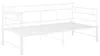 vidaXL Tagesbett Ausziehbar Weiß Metall 90x200 cm Produktbild-Vorschau 6